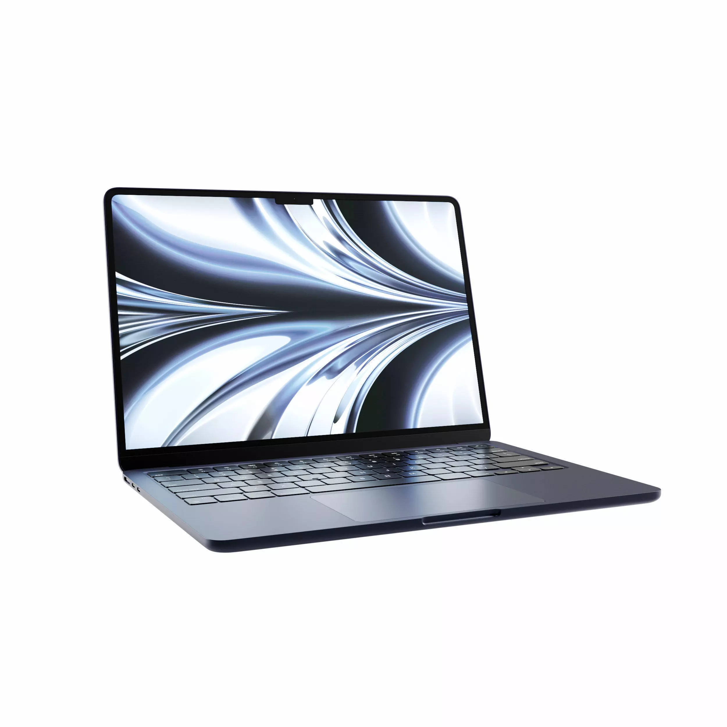 MacBook Air M2 laptop by APPLE 3D model_0