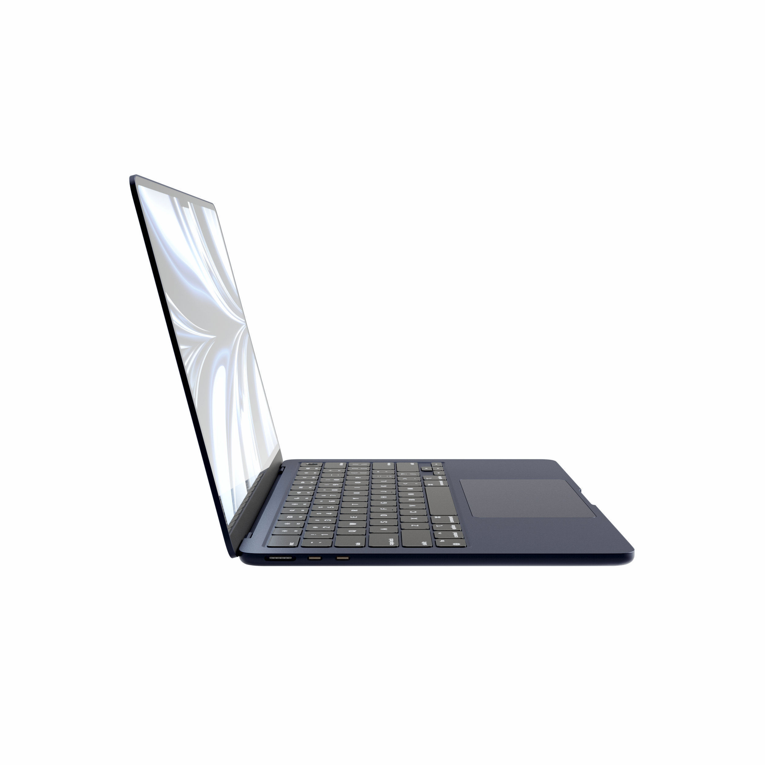 MacBook Air M2 laptop by APPLE 3D model_2