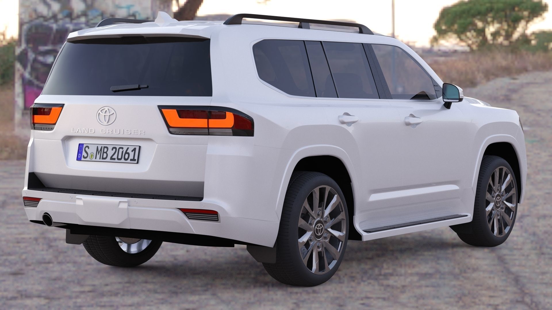 Toyota Land Cruiser 300 3D model_8