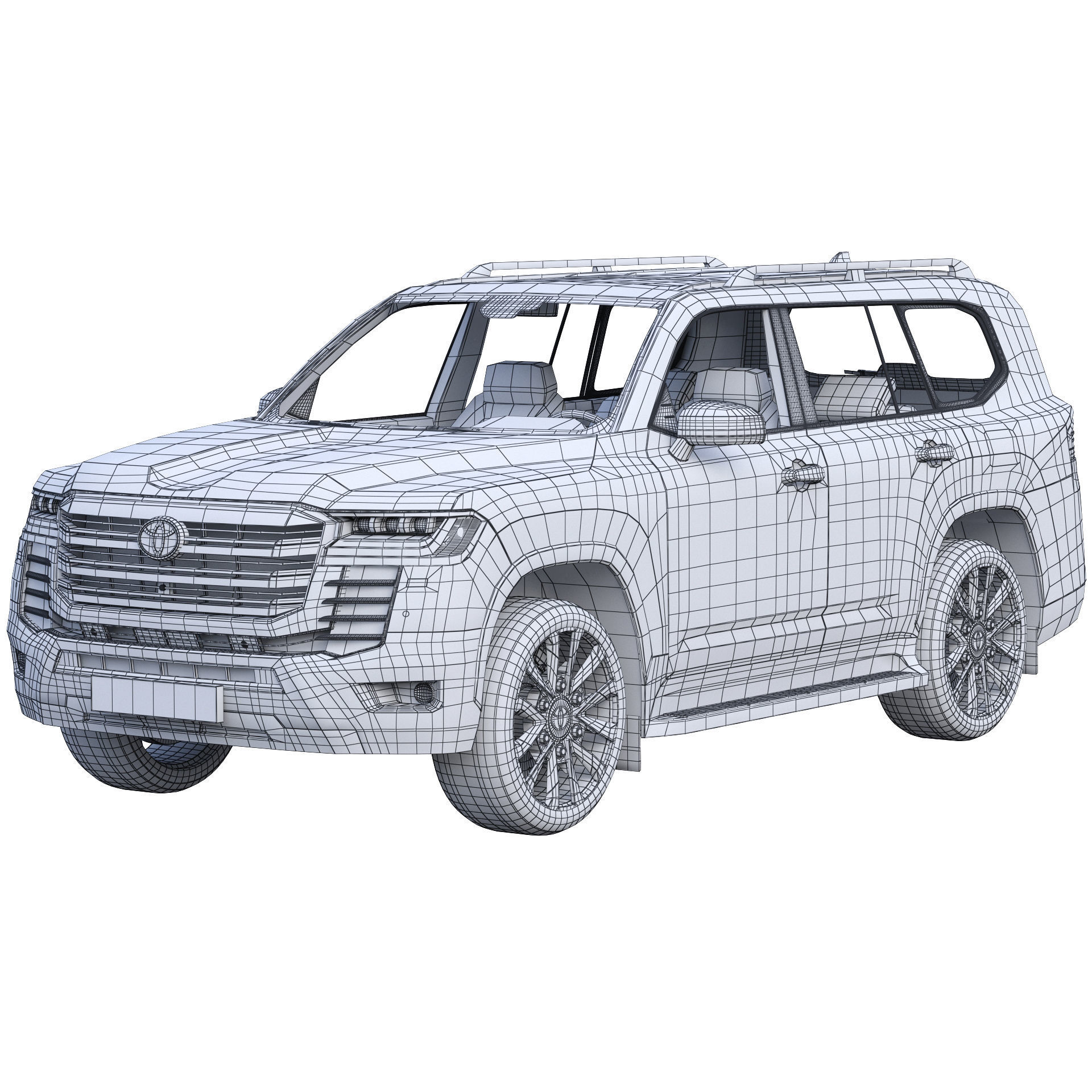 Toyota Land Cruiser 300 3D model_9