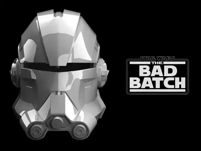 ECHO HELMET Bad Batch 3D print model