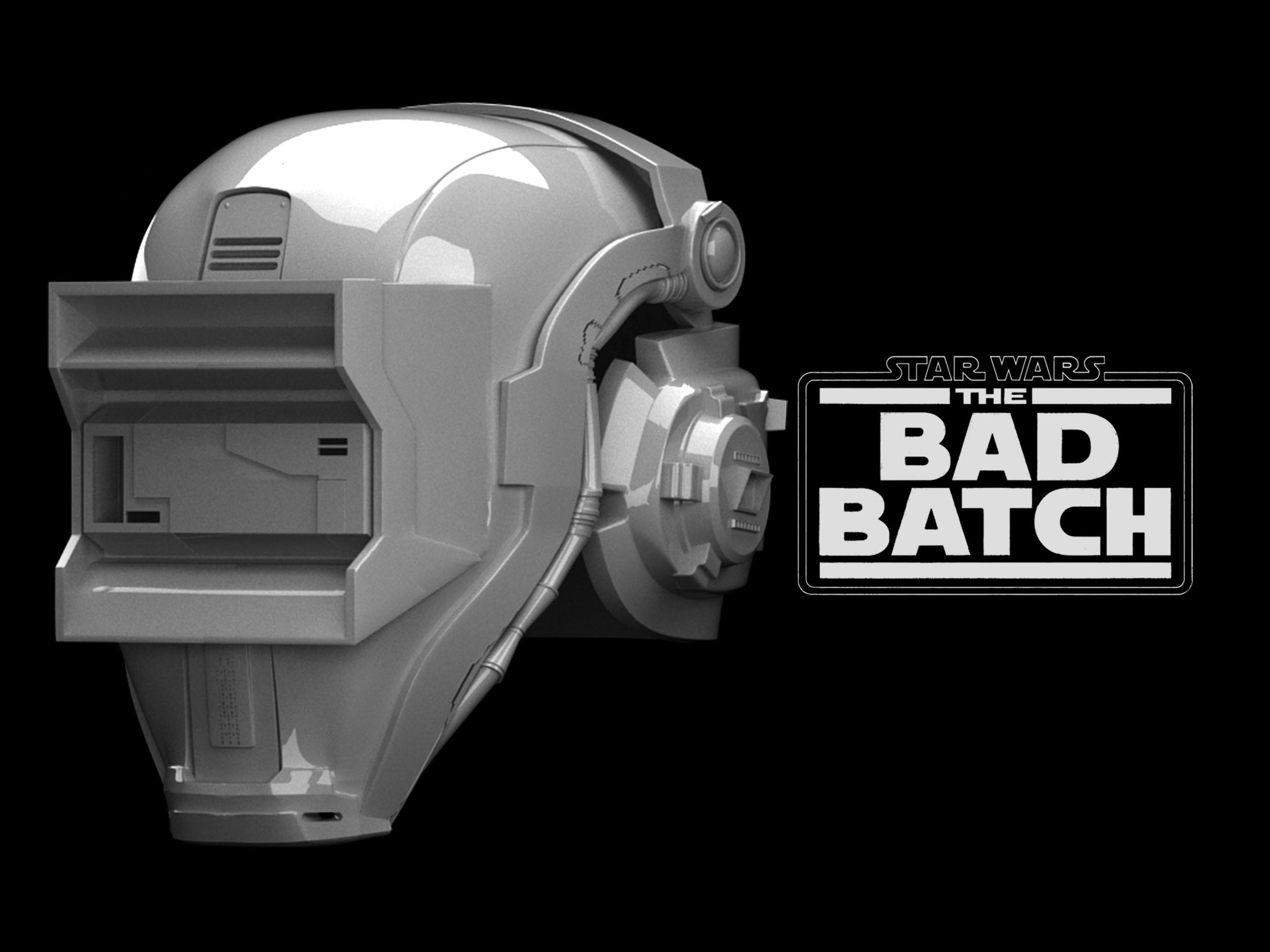 ECHO DROID HELMET Bad Batch 3D print model_1