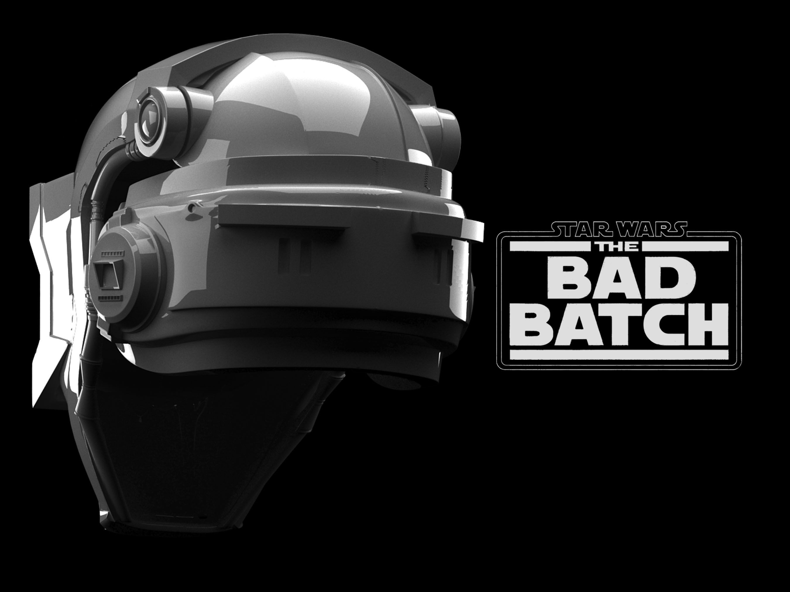 ECHO DROID HELMET Bad Batch 3D print model_2
