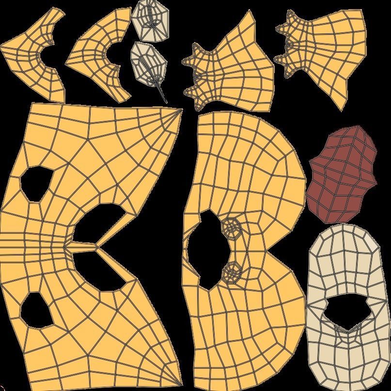 Pokemon duck Low-poly 3D model_12