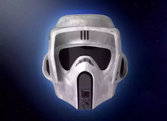 SCOUT TROOPER HELMET 3D print model