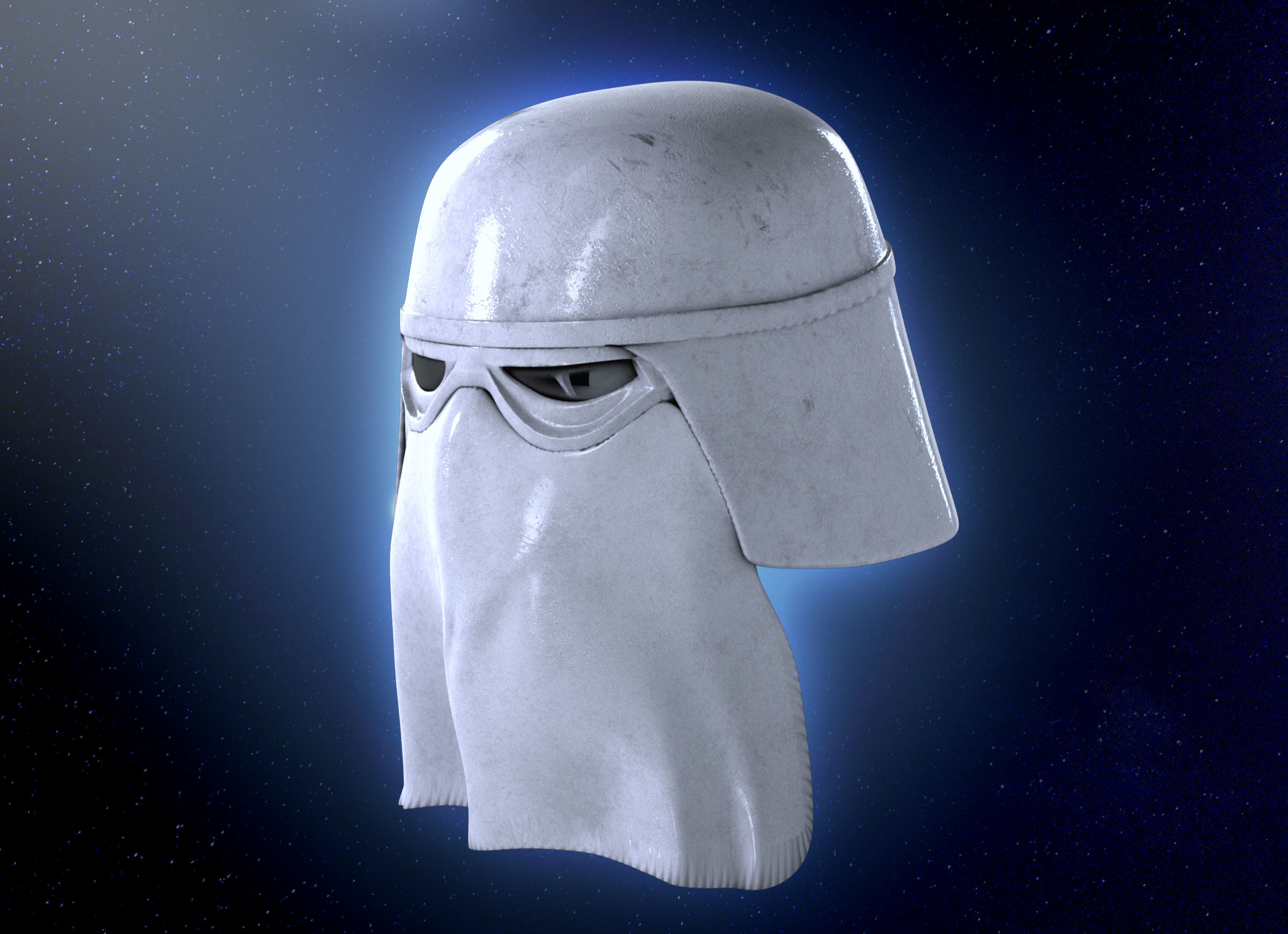 Snow Trooper Helmet Star Wars Empire Strikes Back 3d Print 3D print model_7