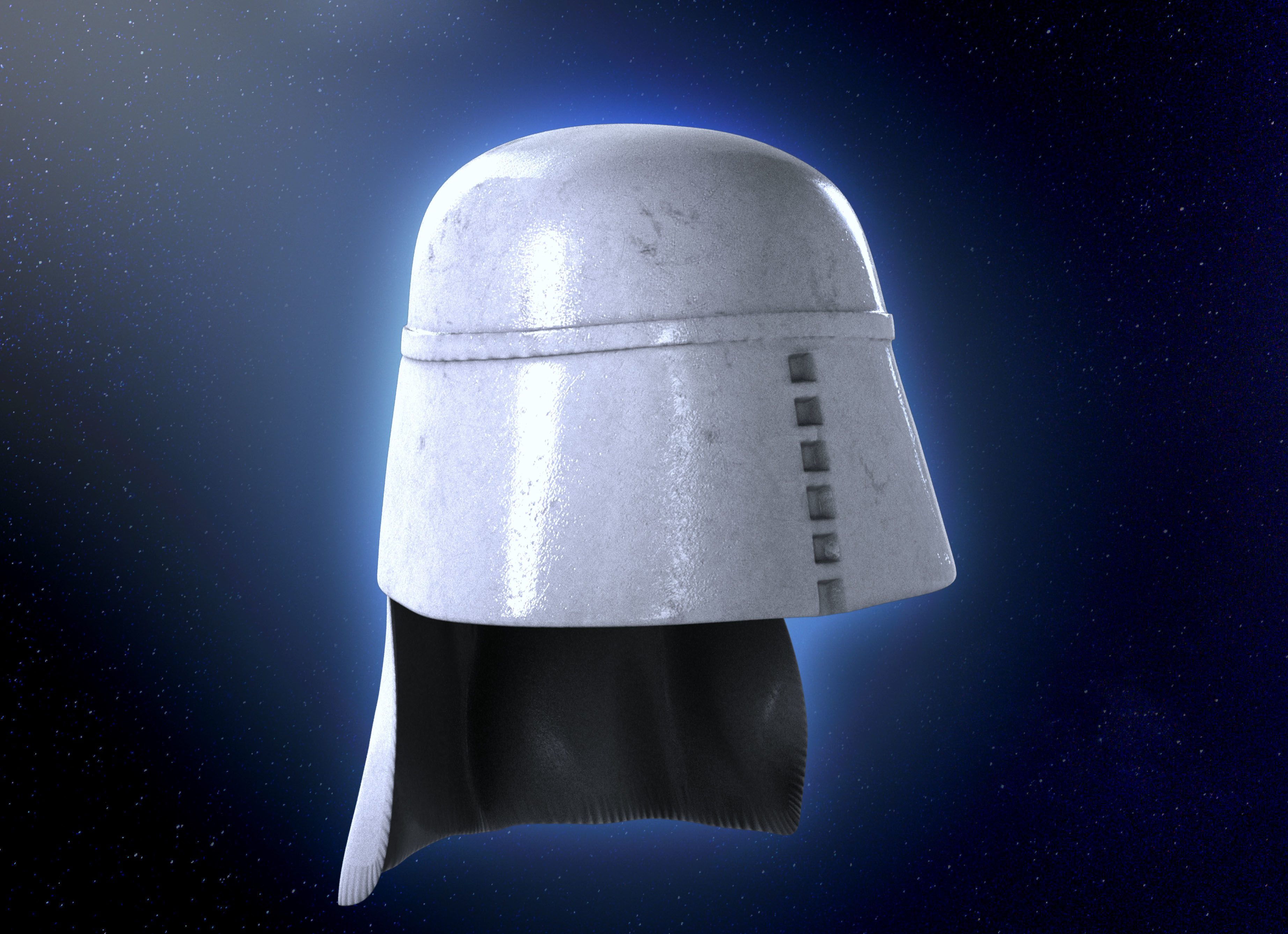 Snow Trooper Helmet Star Wars Empire Strikes Back 3d Print 3D print model_9