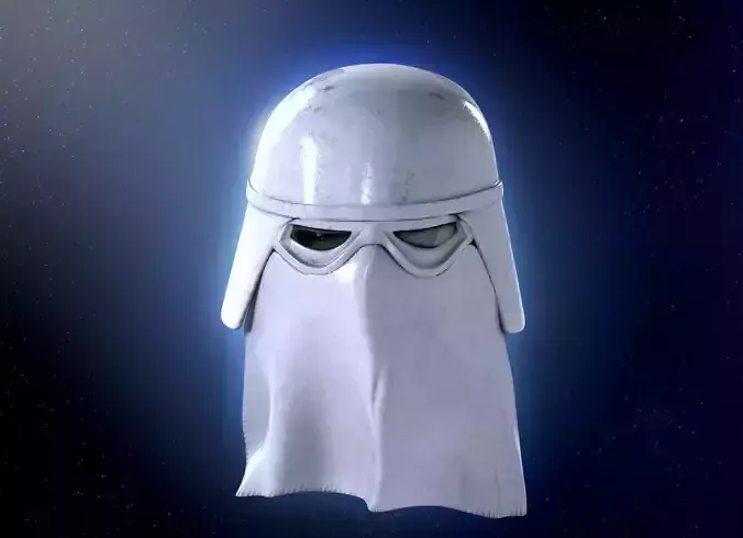 Snow Trooper Helmet Star Wars  Empire Strikes Back 3d Print 3D print model