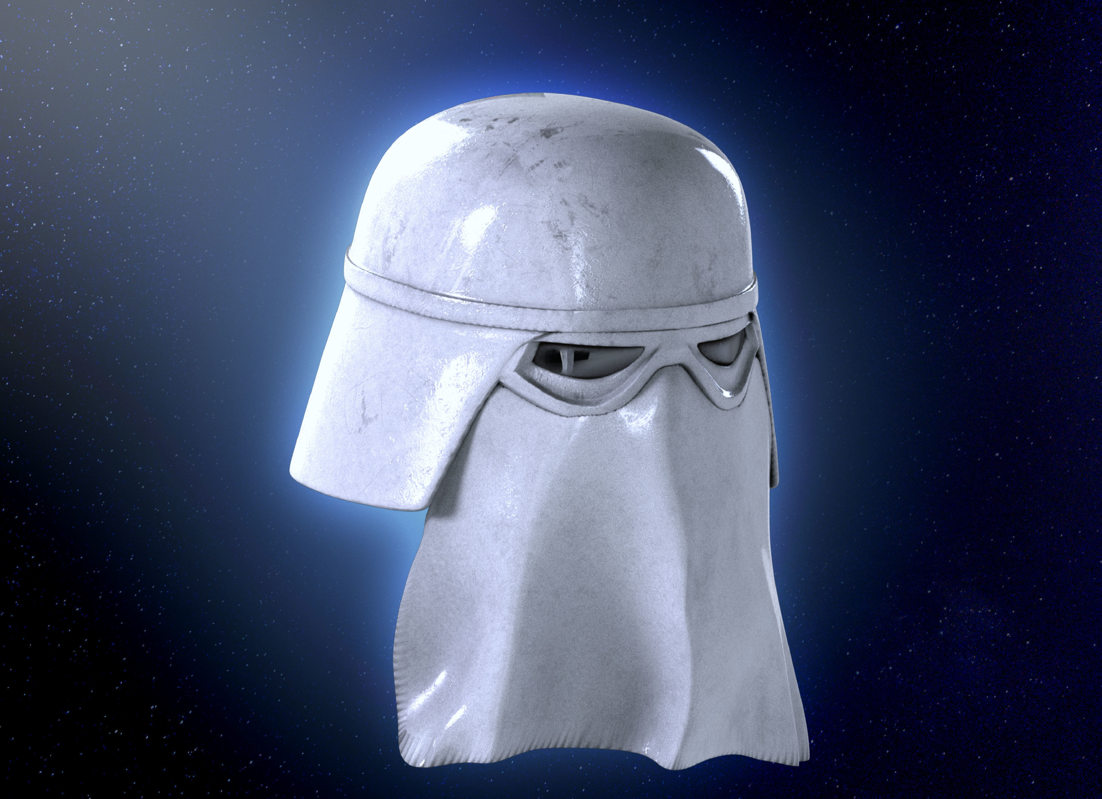 Snow Trooper Helmet Star Wars Empire Strikes Back 3d Print 3D print model_12