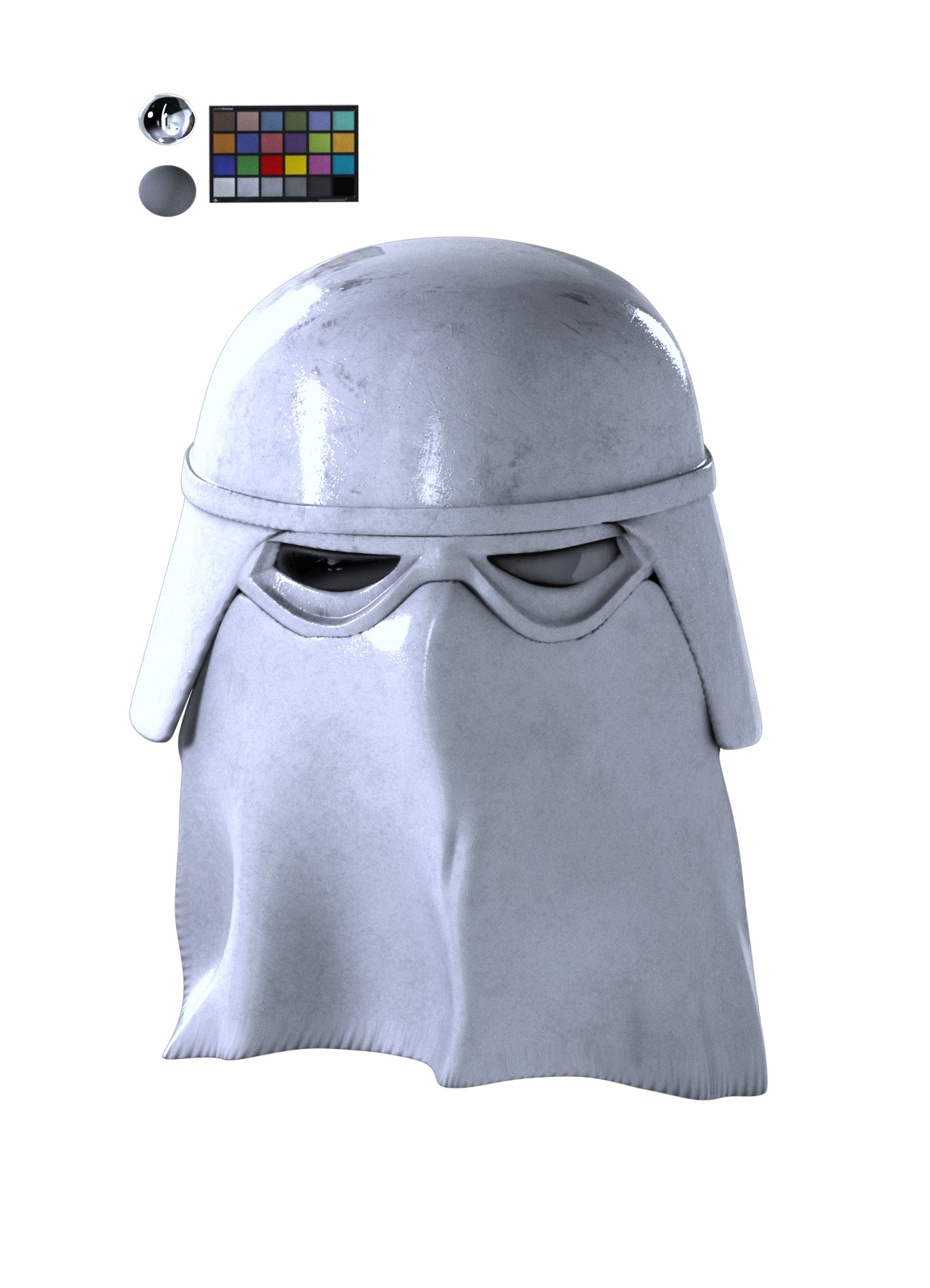 Snow Trooper Helmet Star Wars Empire Strikes Back 3d Print 3D print model_13