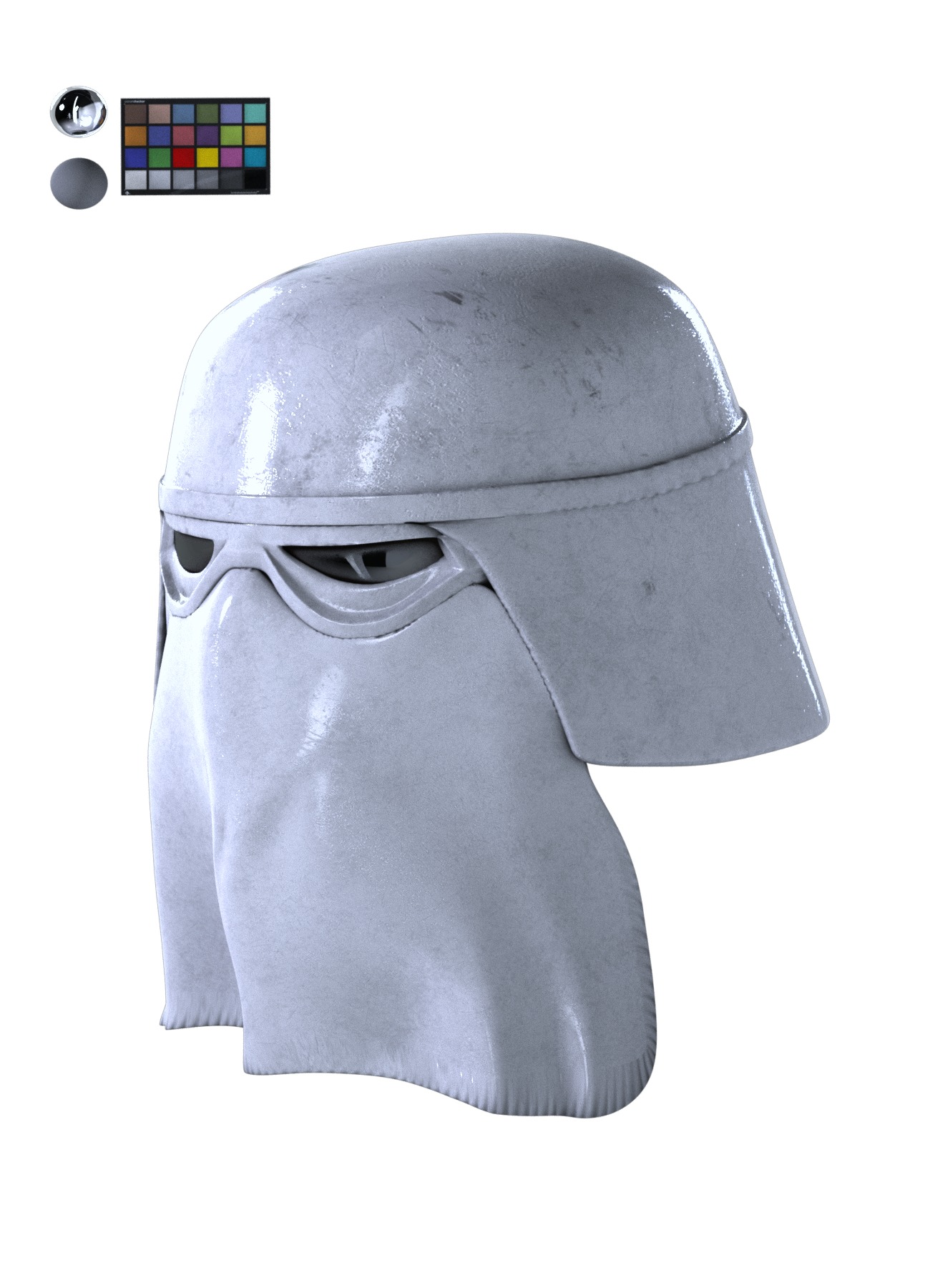 Snow Trooper Helmet Star Wars Empire Strikes Back 3d Print 3D print model_2