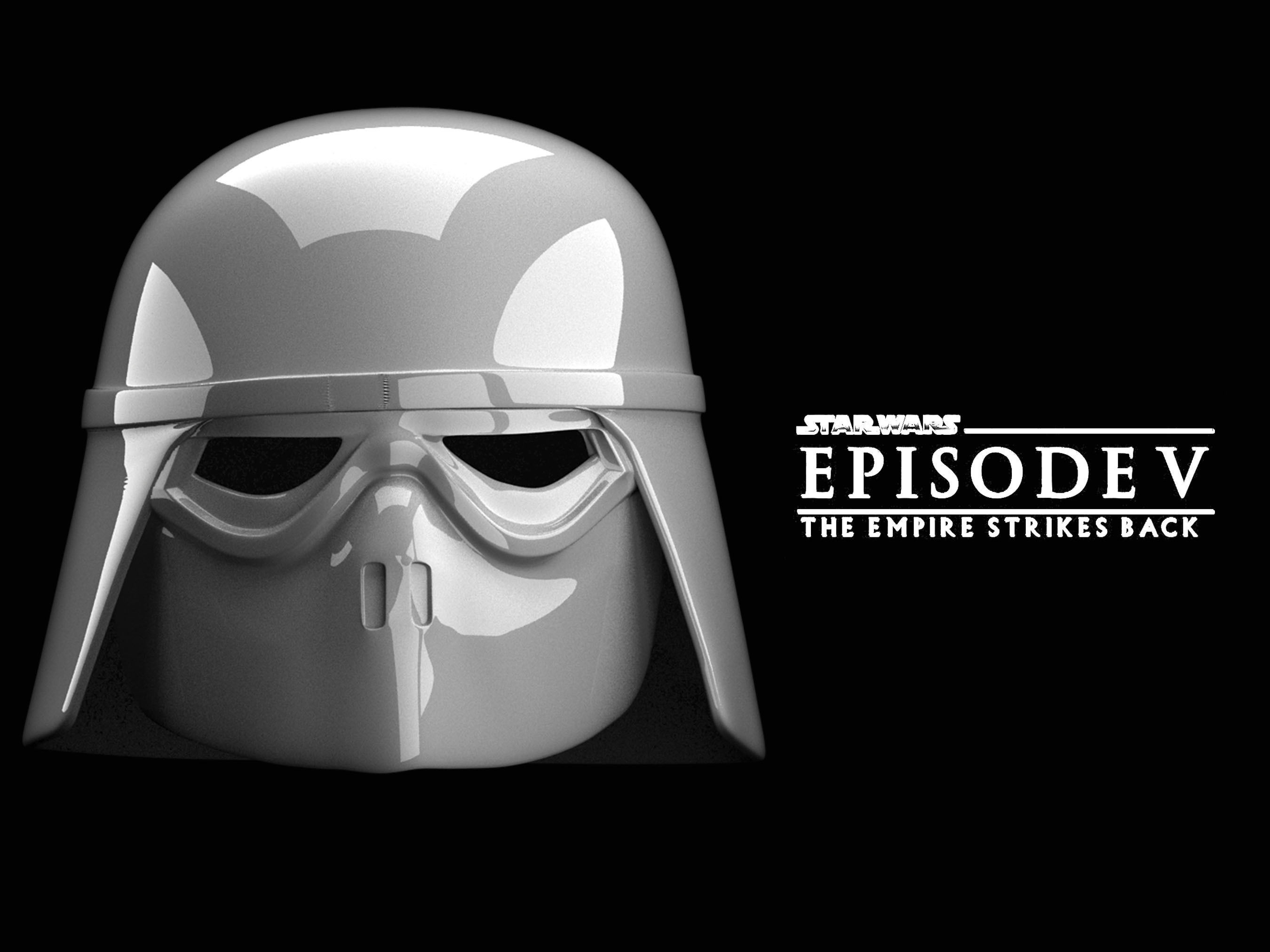 Snow Trooper Helmet Star Wars Empire Strikes Back 3d Print 3D print model_1