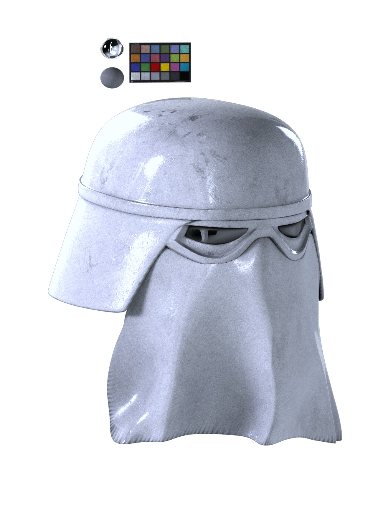 Snow Trooper Helmet Star Wars Empire Strikes Back 3d Print 3D print model_5