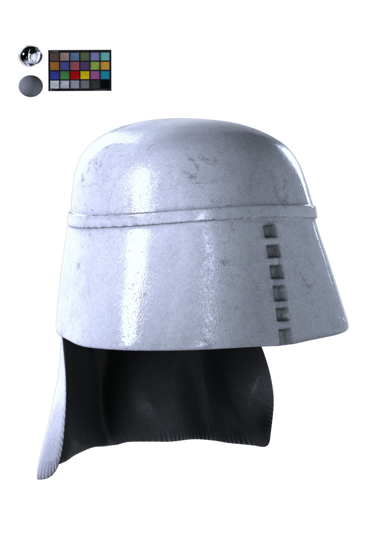 Snow Trooper Helmet Star Wars Empire Strikes Back 3d Print 3D print model_3