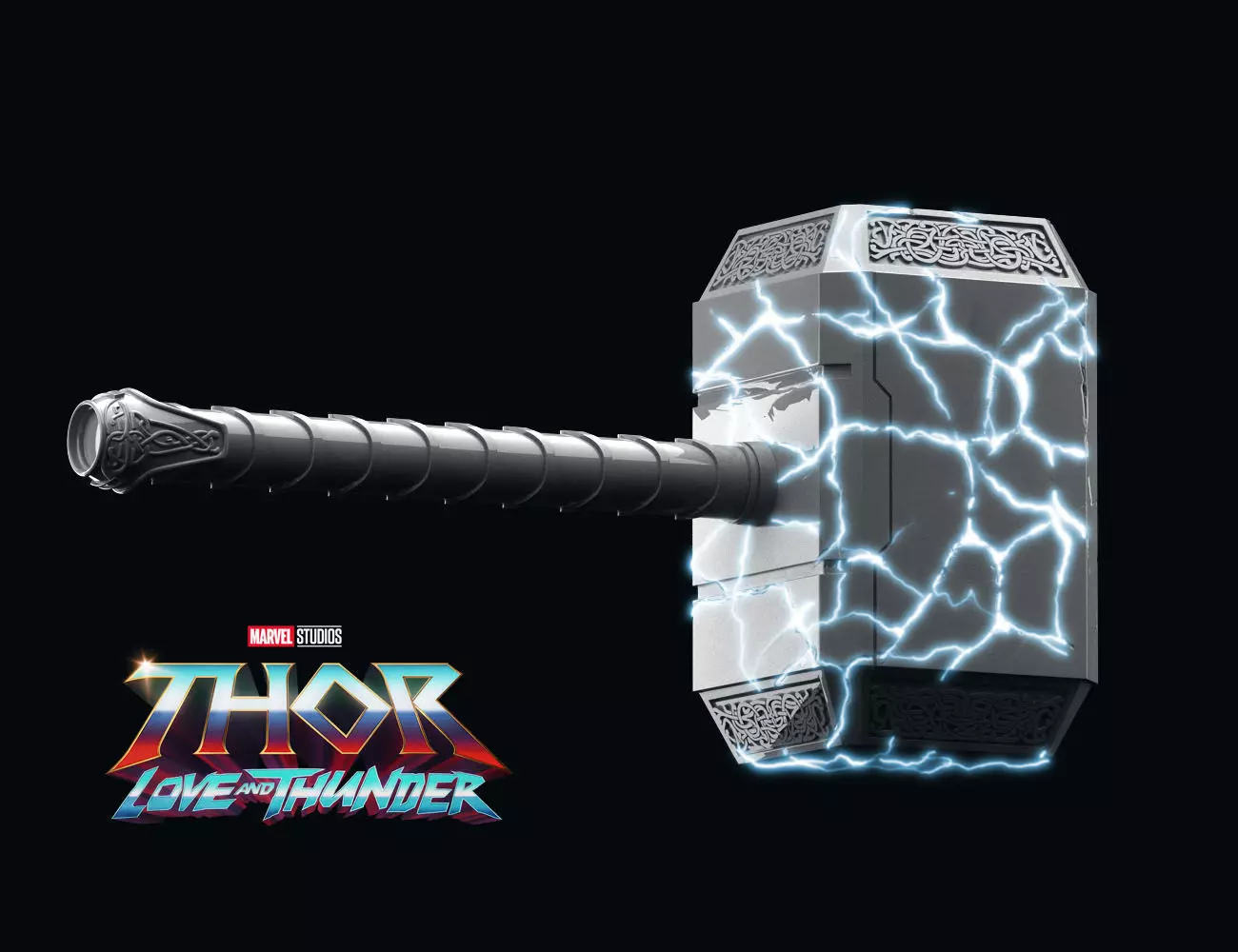 MIGHTY THOR MJOLNIR JANE FOSTER 3D print model_0