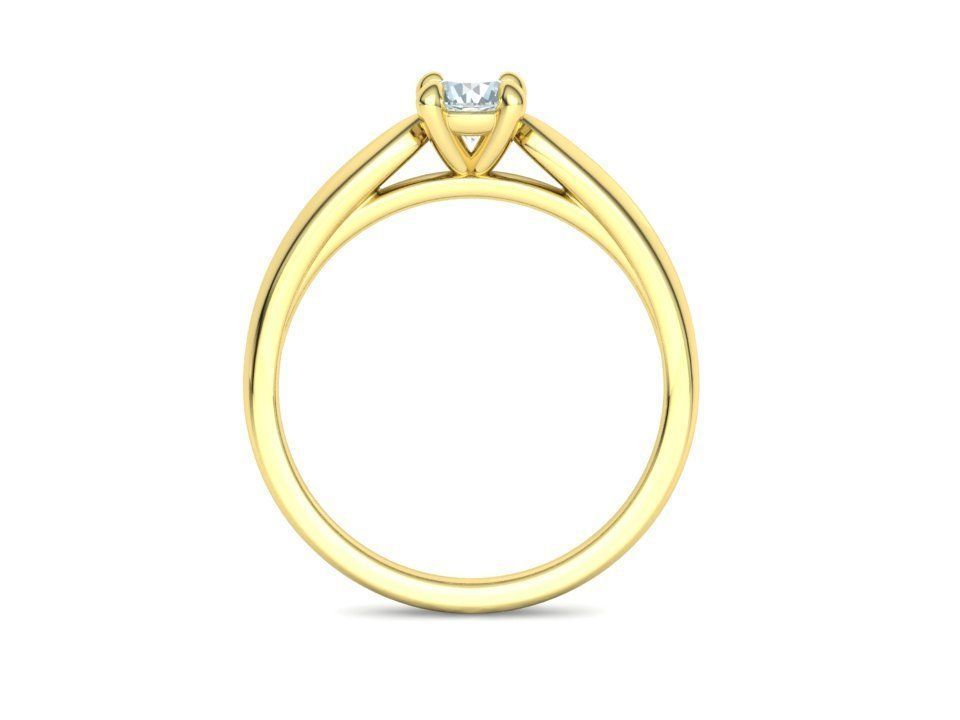 30 pointer Classic Engagement Solitaire Ring 3dmodel 3D print model_26