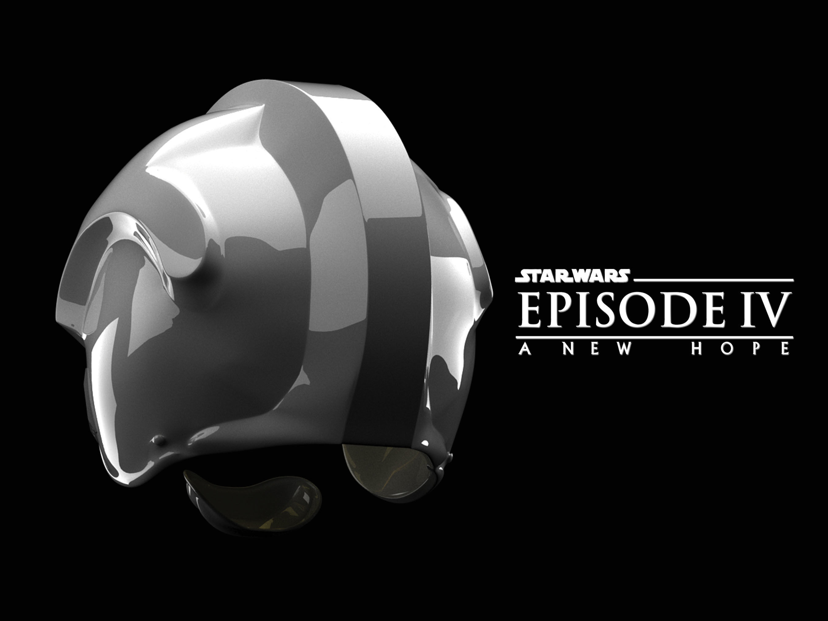 XWING PILOT HELMET 3D print model_2