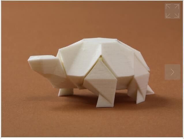 Origamix  tortoise Free low-poly 3D model