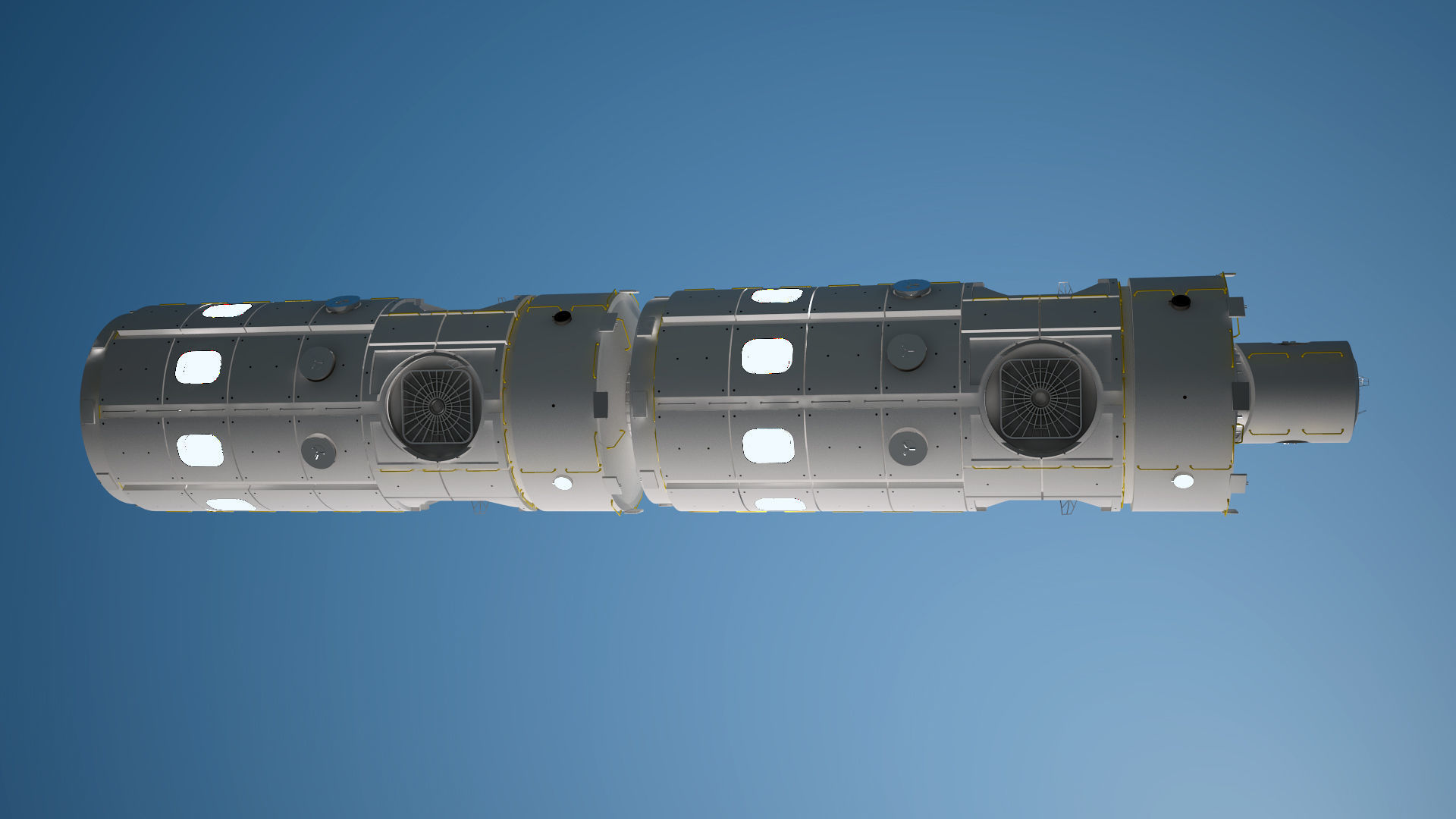 The Axiom hub modules AxH1 and AxH2 3D model_21