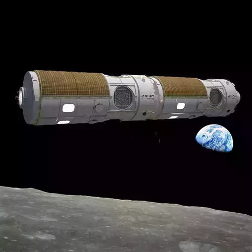 The Axiom hub modules AxH1 and AxH2 3D model