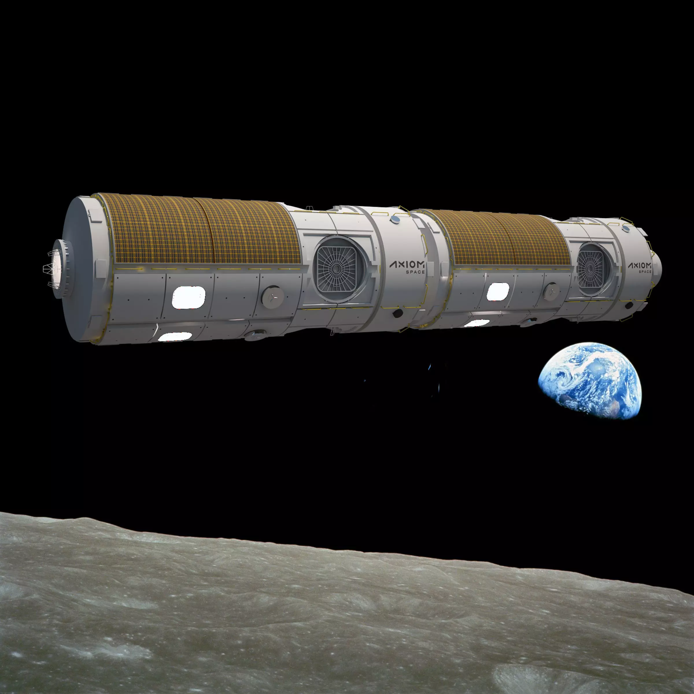 The Axiom hub modules AxH1 and AxH2 3D model_0