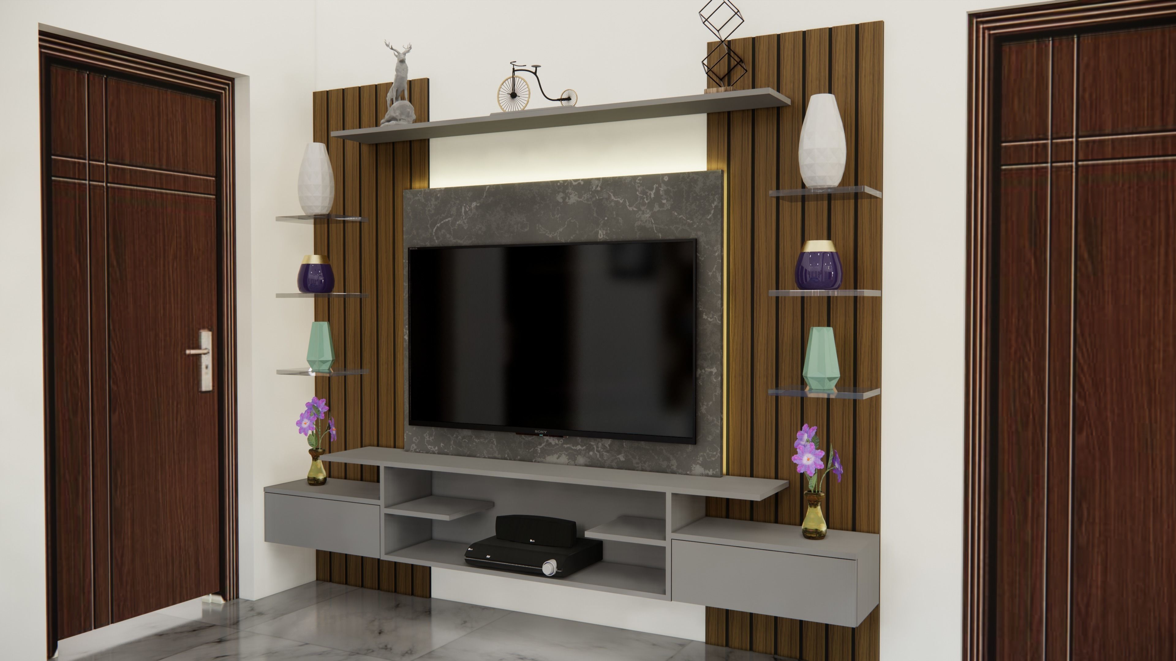 TV UNIT  3D model_1