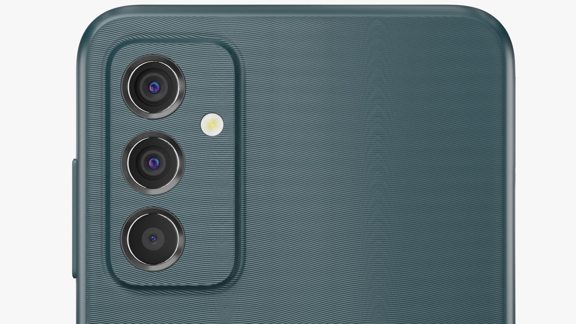 Samsung Galaxy M13 Deep Green Low-poly 3D model_9