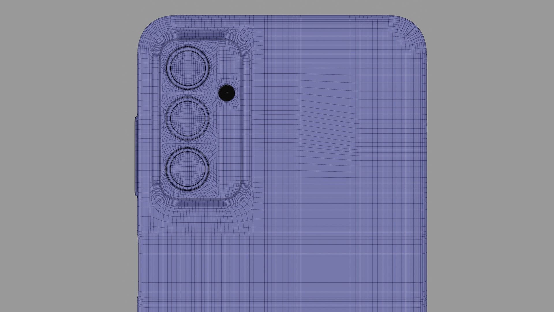 Samsung Galaxy M13 Deep Green Low-poly 3D model_25