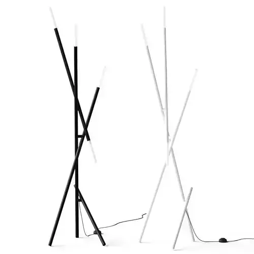SONNEMAN Qux LED Floor Lamp 3D model