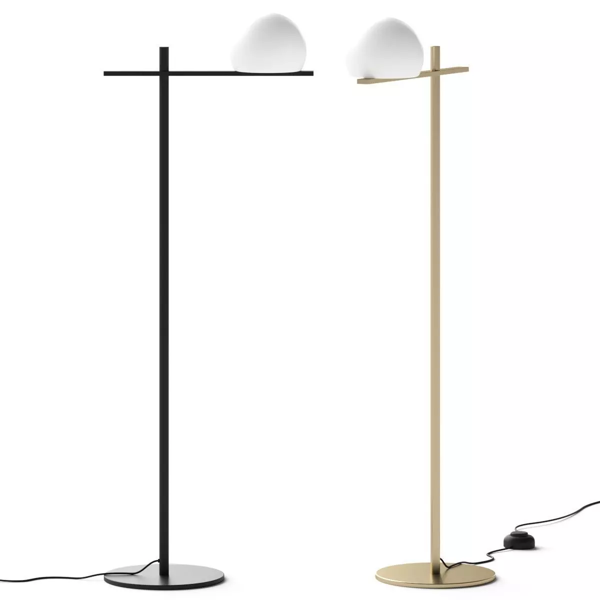 ESTILUZ Circ Floor Lamp 3D model_0