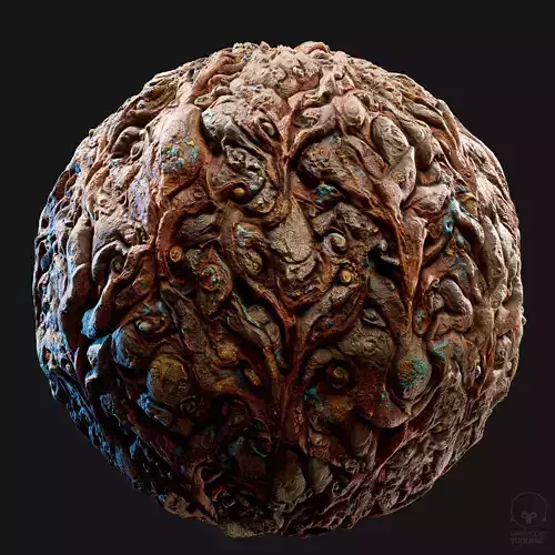 Brown Fantasy Tree Bark