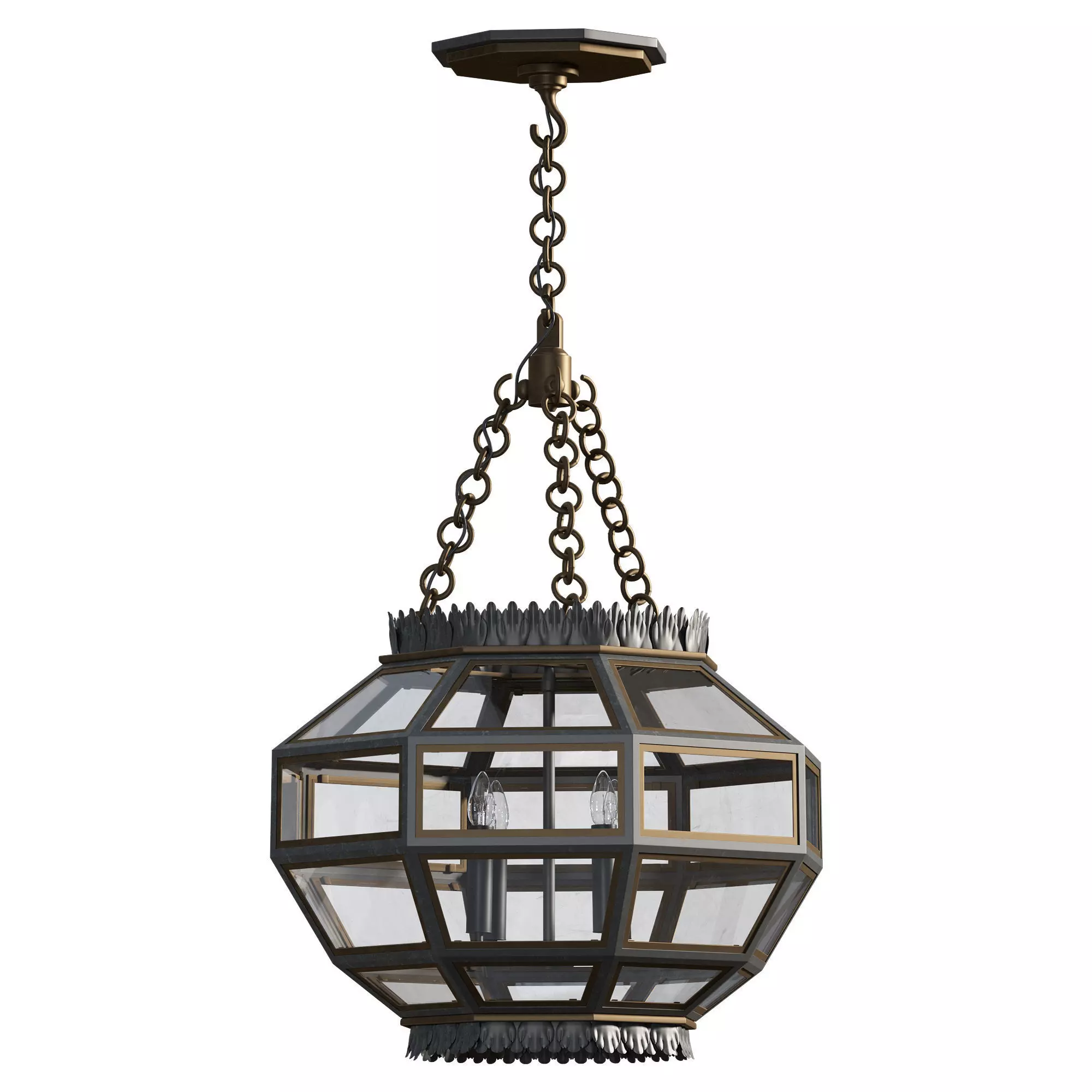 Needles Hang Pendant 3D model