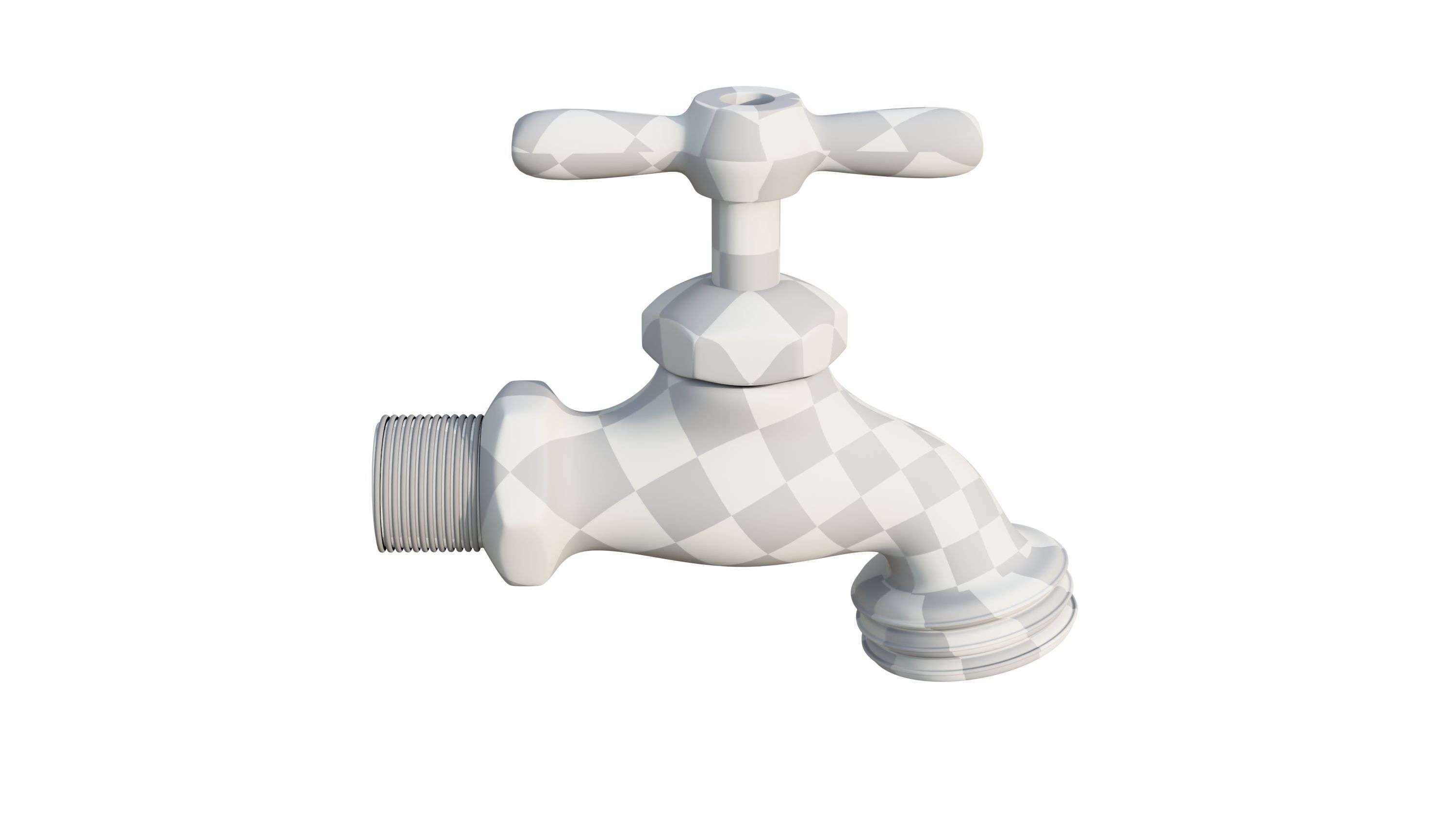 Bib Faucet 3D model_16