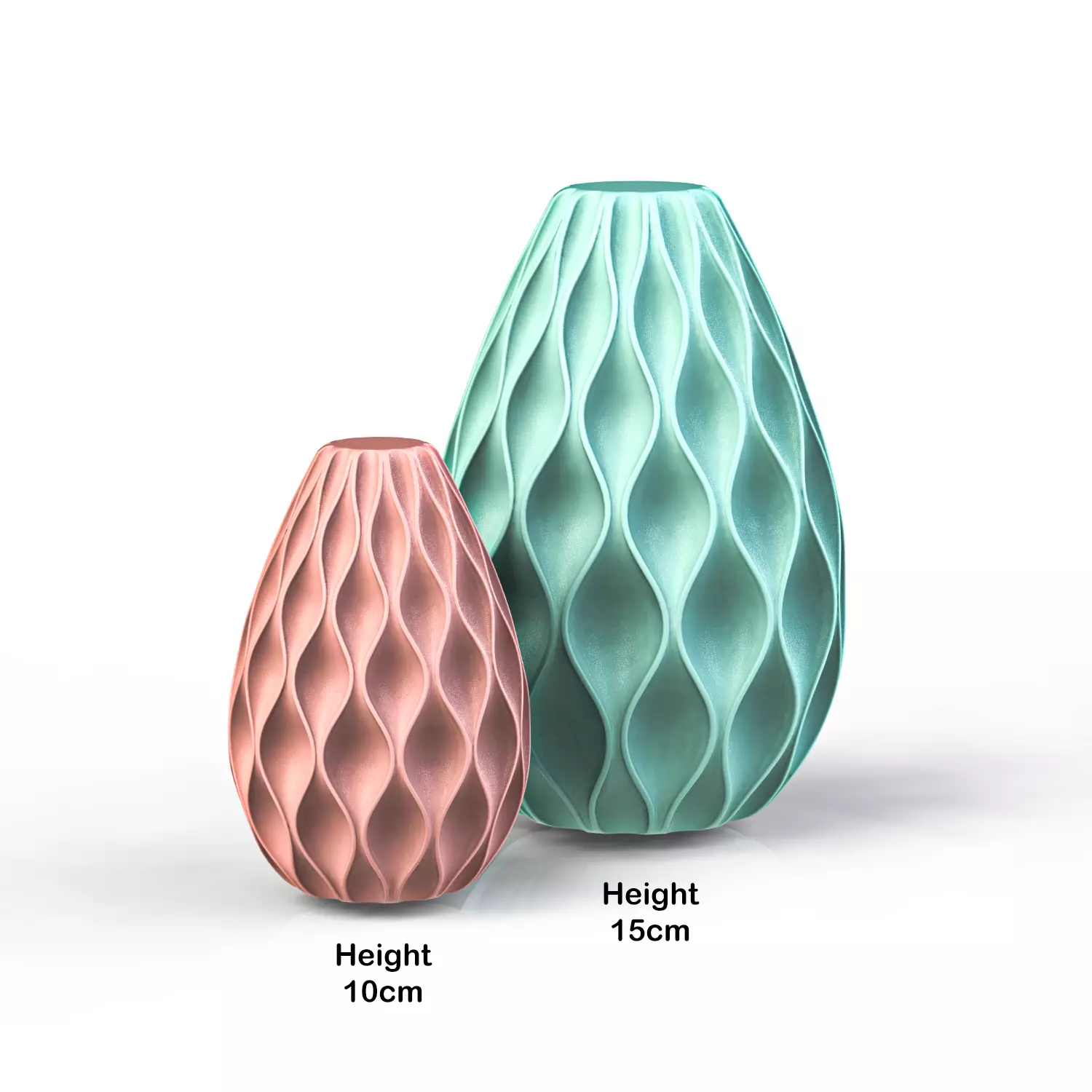 candle with outer supports for making silicone mold 3D print model_0