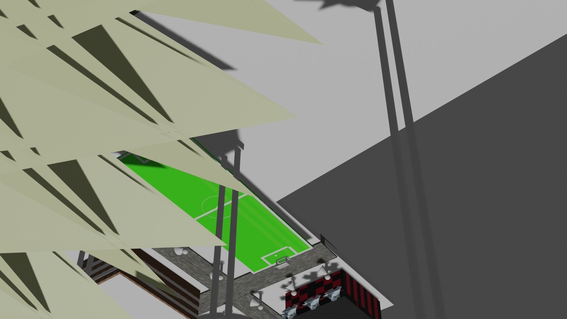 CITY city soccer field 3D model_3