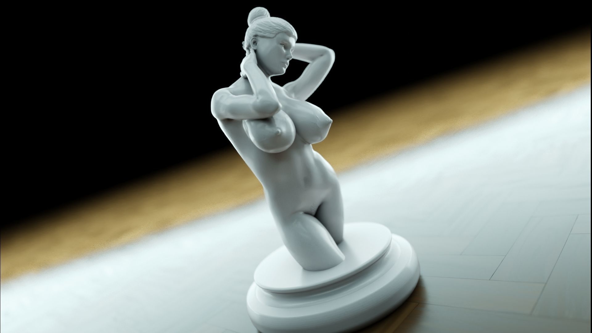 Sexy girl 32 3D print model_23