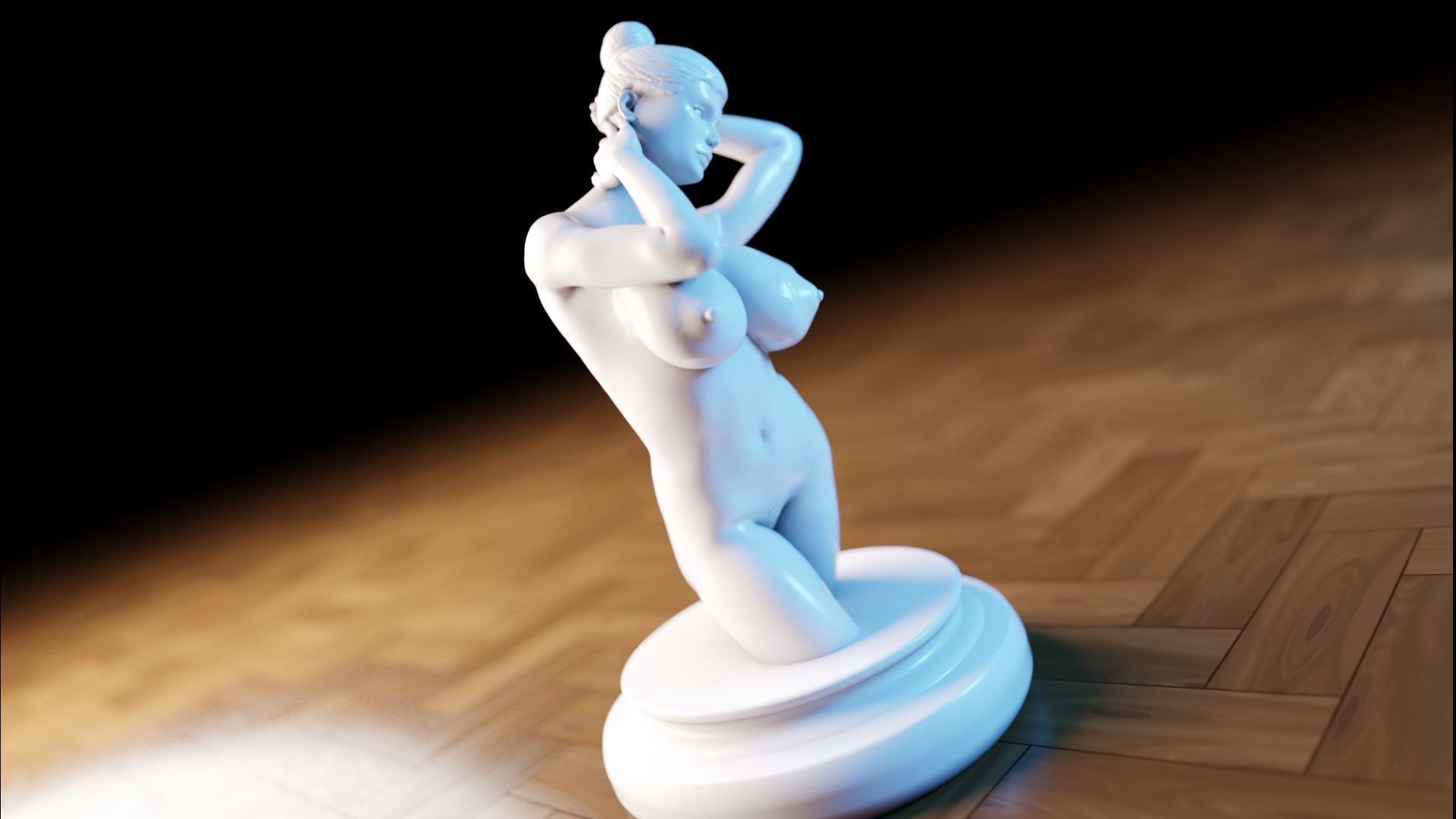 Sexy girl 32 3D print model_15