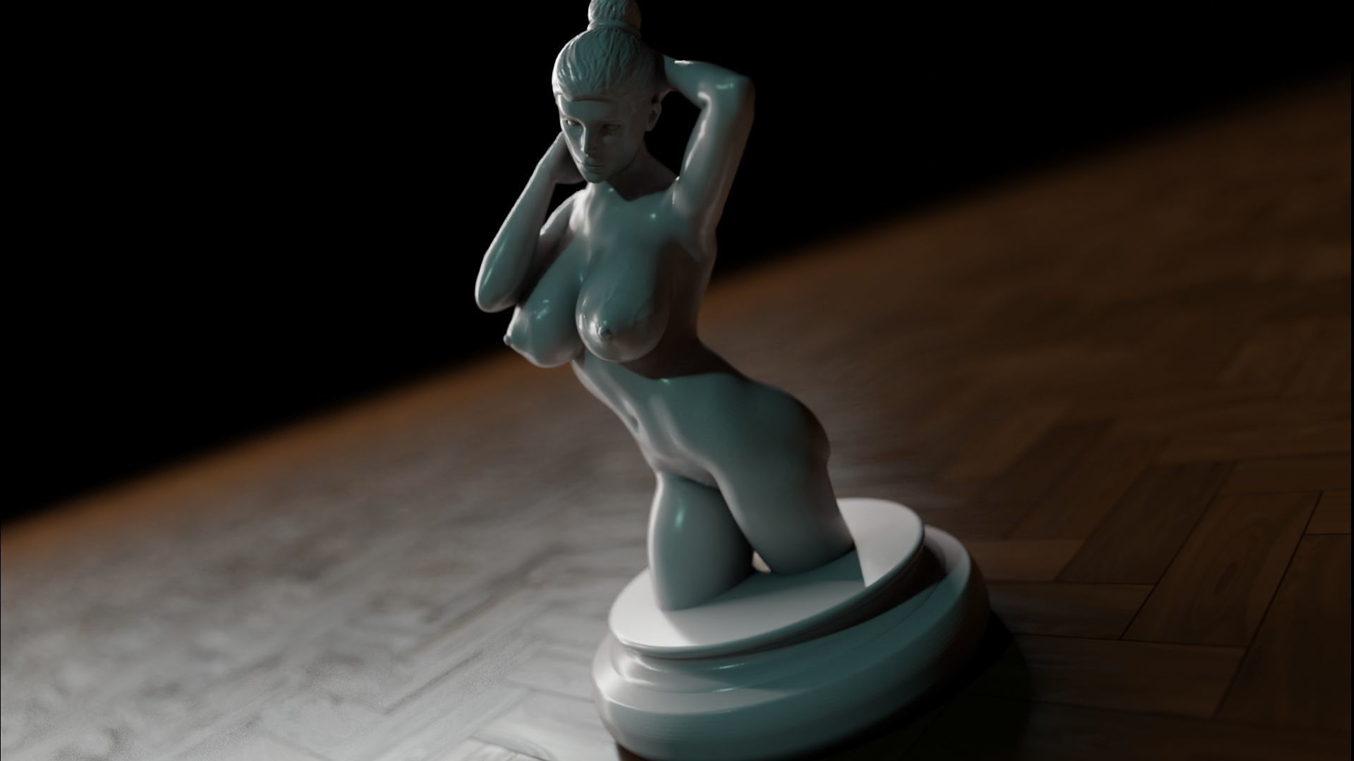 Sexy girl 32 3D print model_13