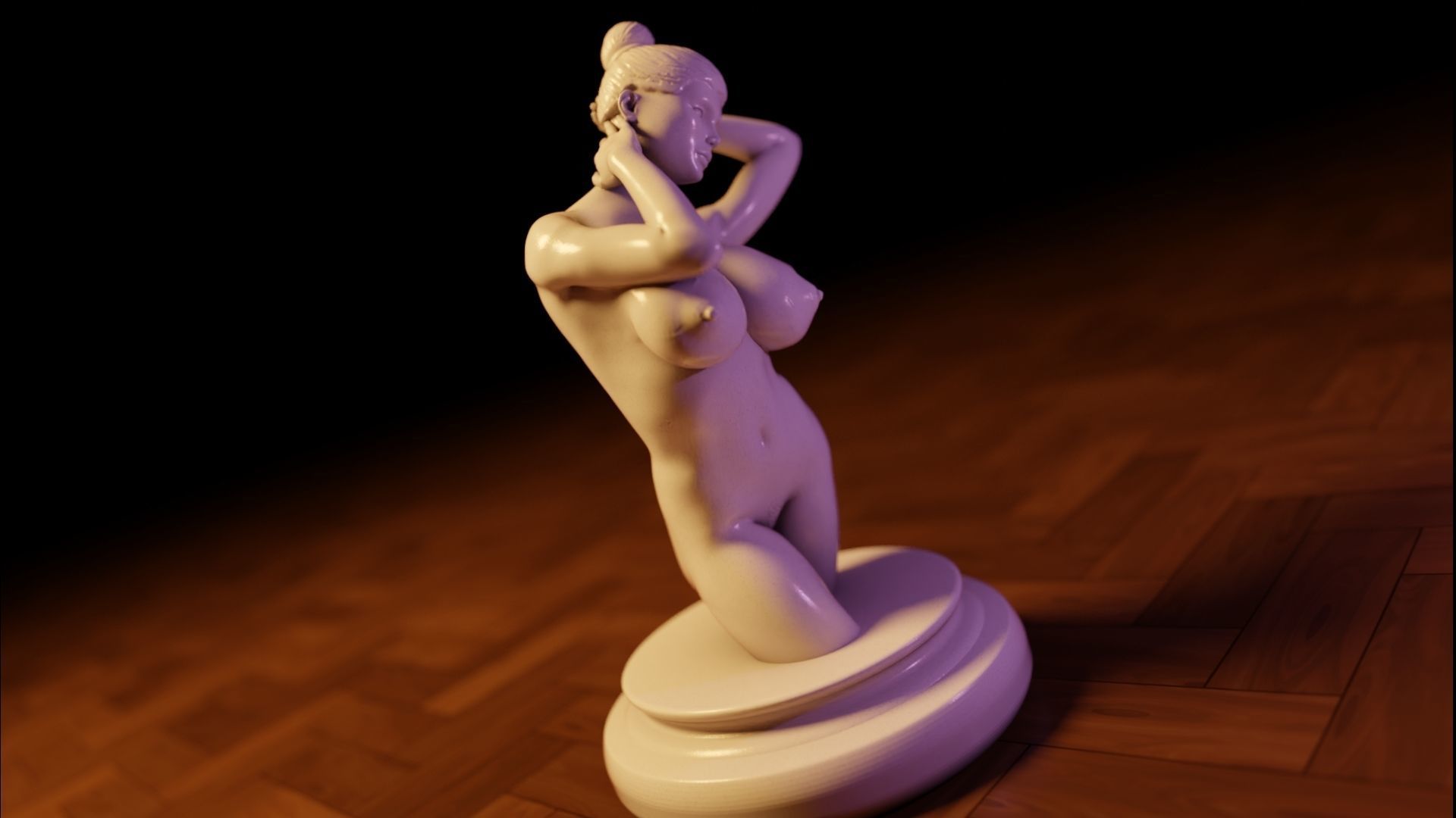 Sexy girl 32 3D print model_14