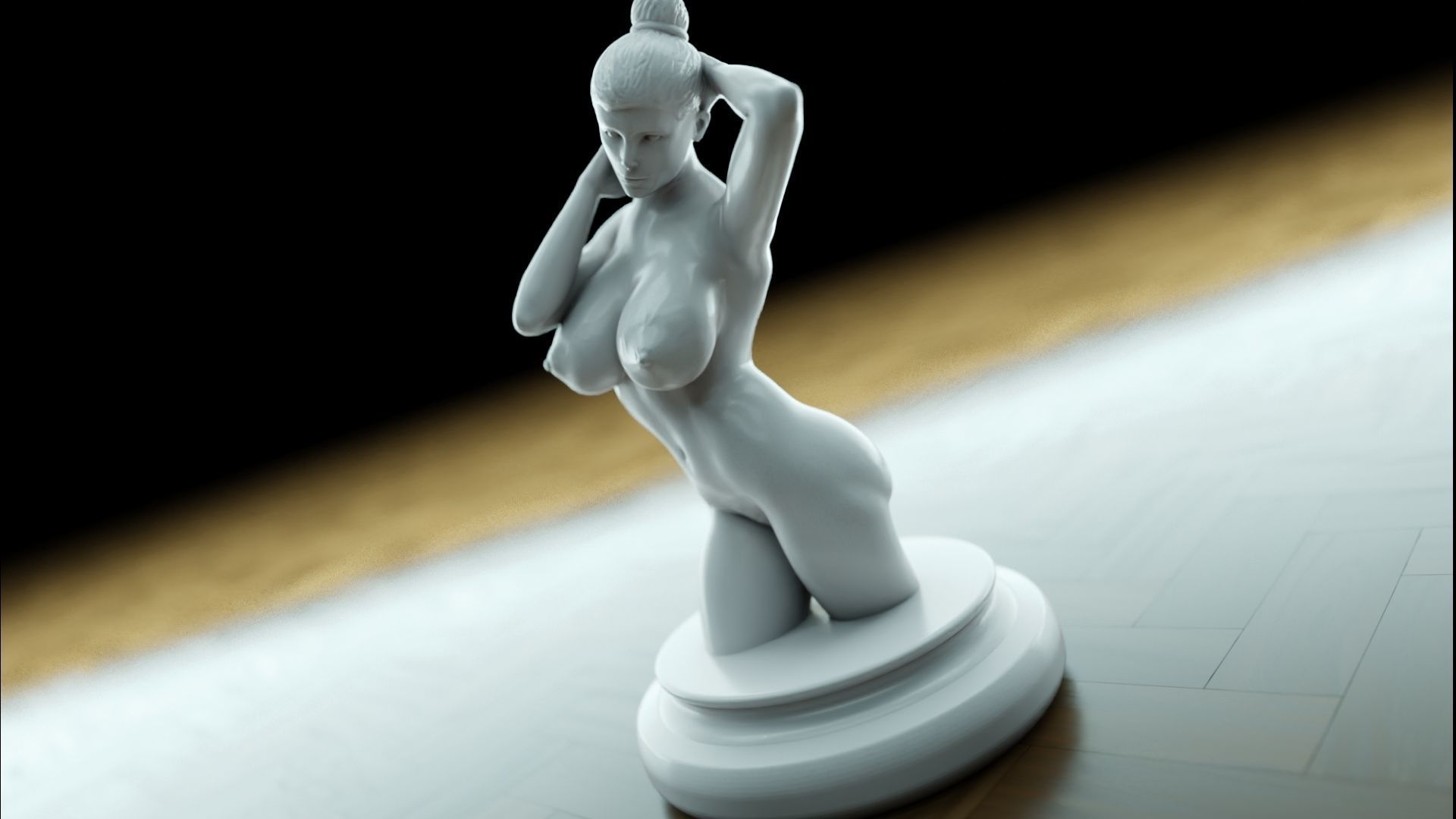 Sexy girl 32 3D print model_17