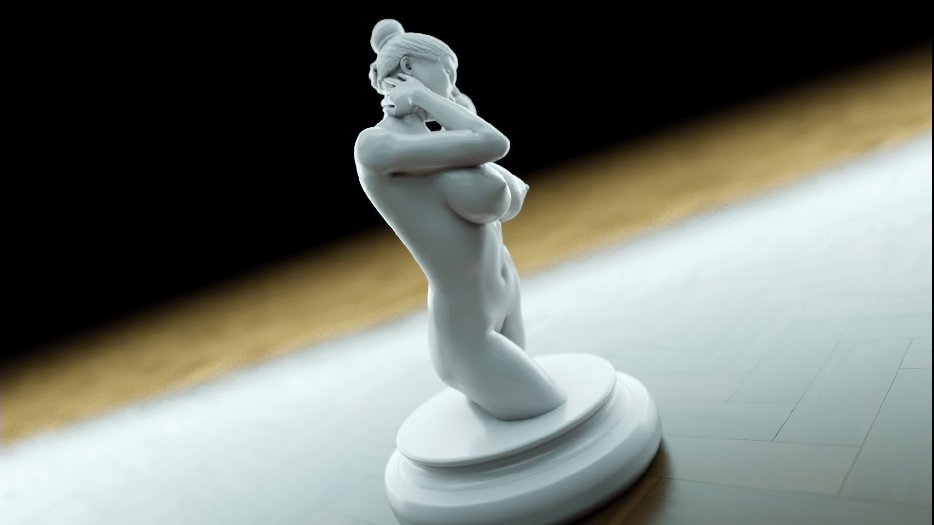 Sexy girl 32 3D print model_2