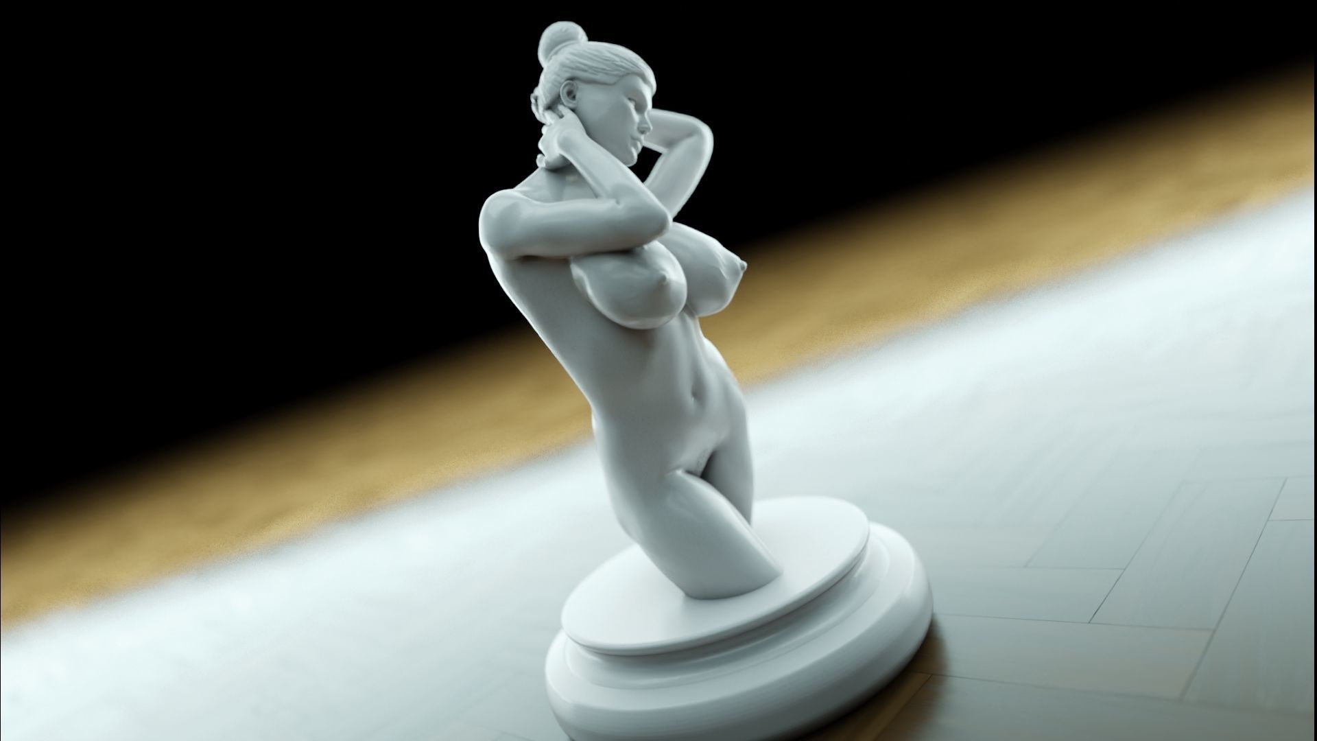 Sexy girl 32 3D print model_24