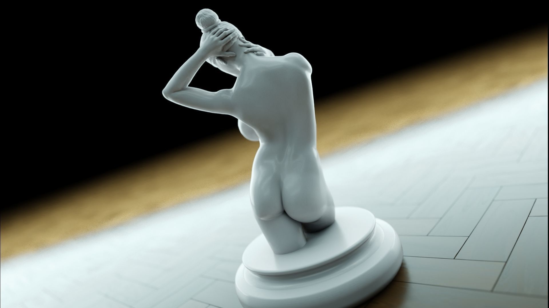 Sexy girl 32 3D print model_7