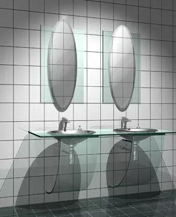 Bath room sink Free 3D model
