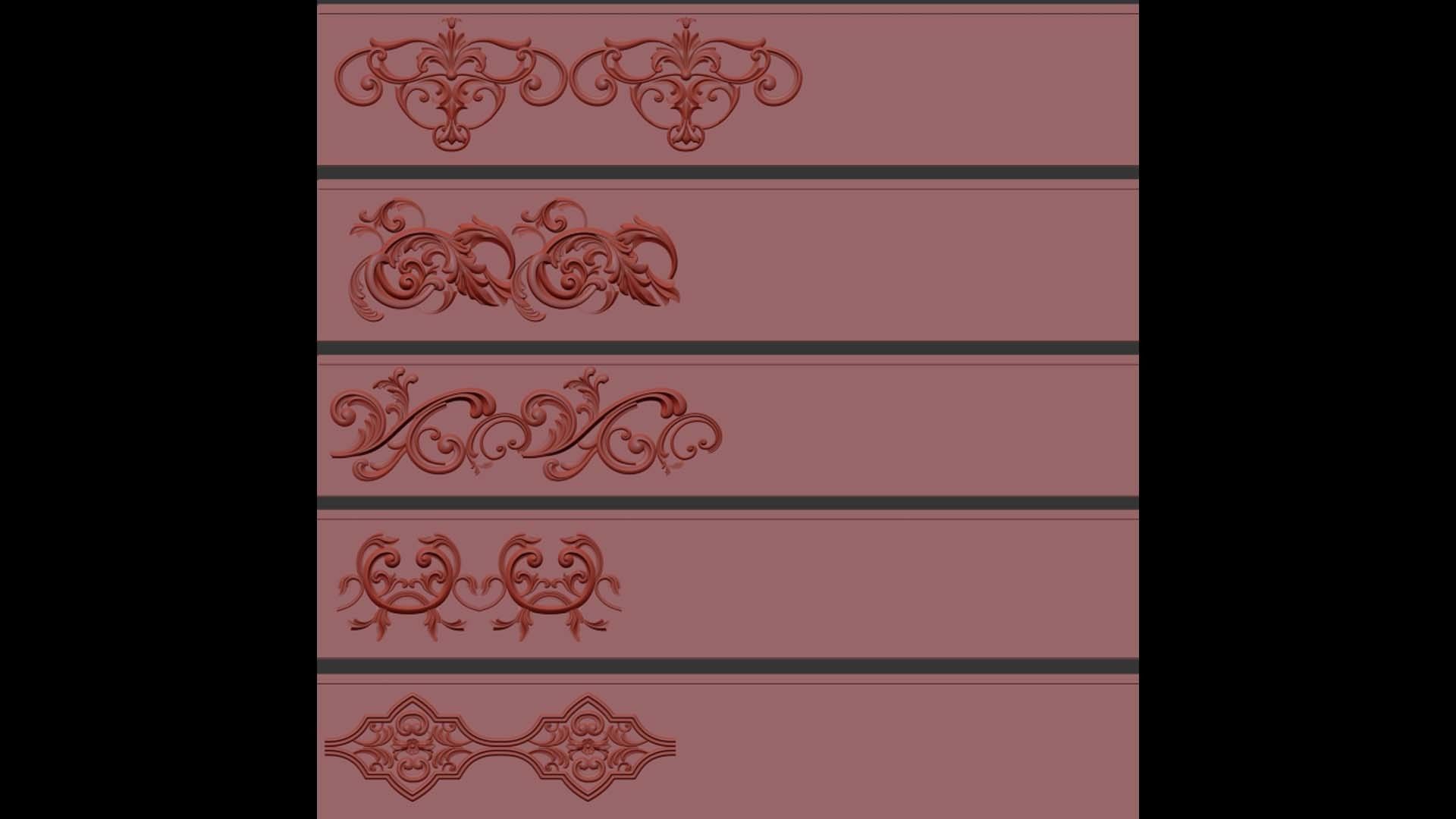 Ornament 05 3D model_3