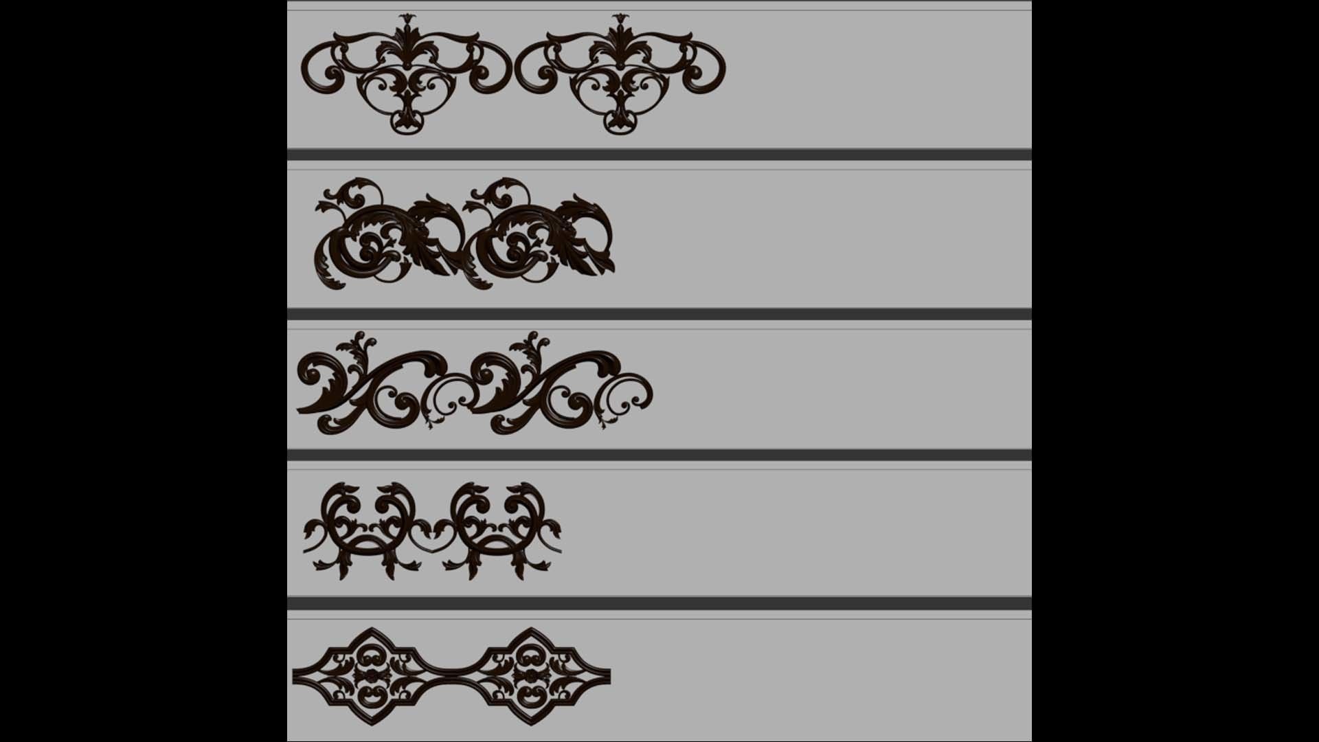 Ornament 05 3D model_8