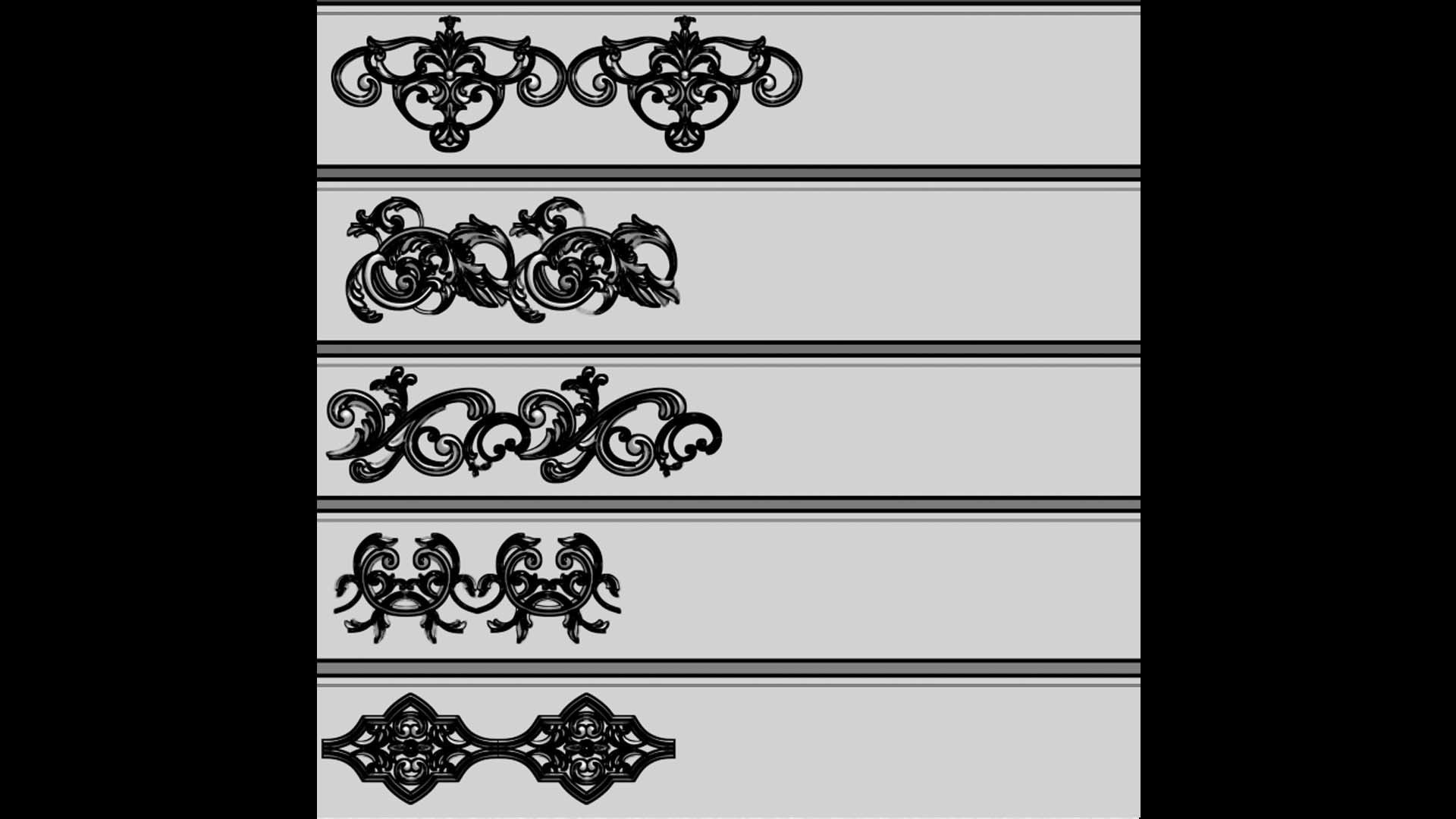 Ornament 05 3D model_4