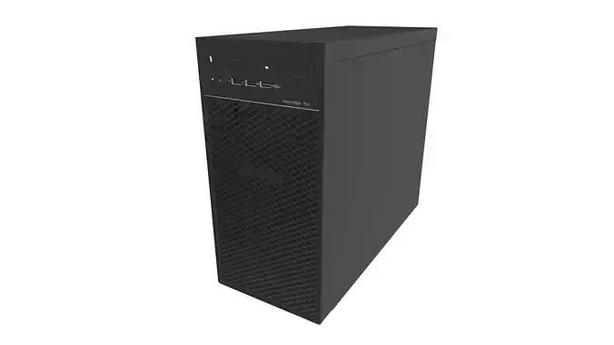 Dell Laptop 3D Model VR Low-poly 3D model