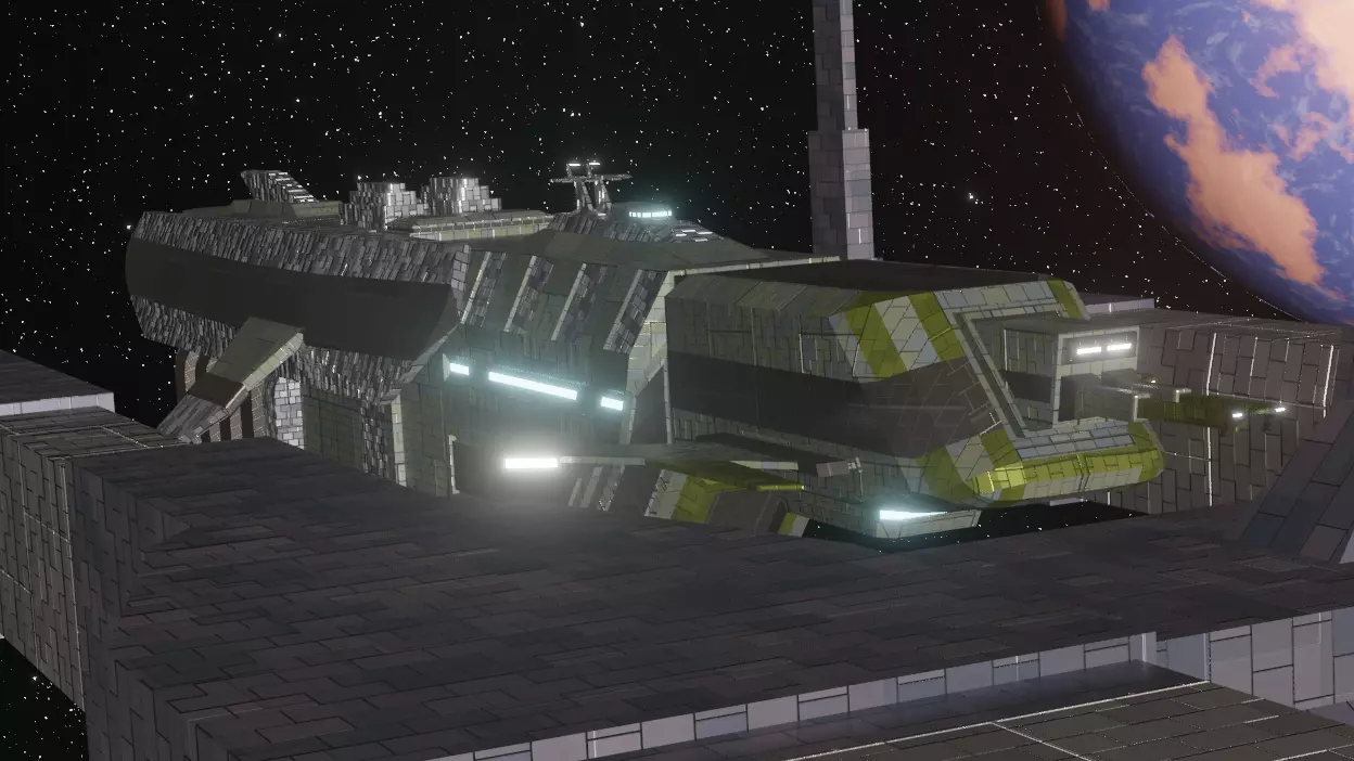 Heavy Unit Mk-2 Free low-poly 3D model