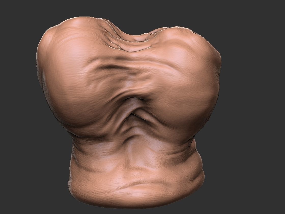 horror pot 2 heads for 3d printer-high poly model 3D print model_9